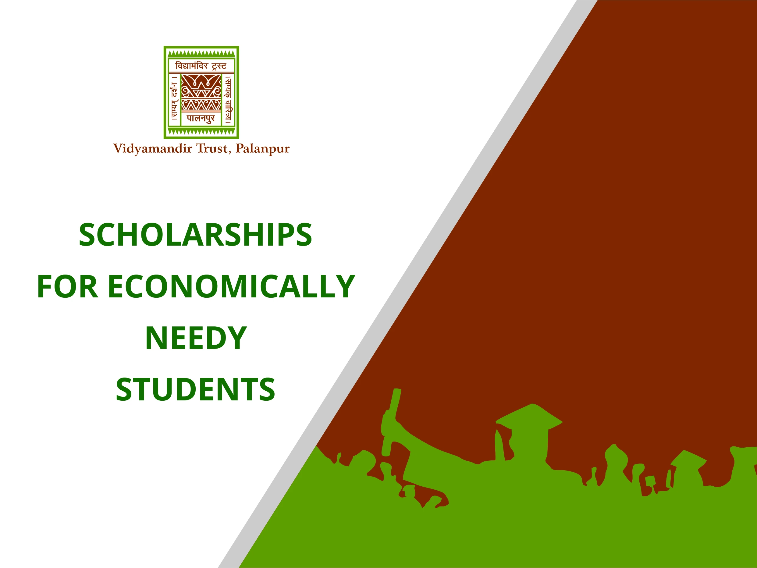  Scholarships For Economically Needy Students - Vidyamandir Trust, Palanpur